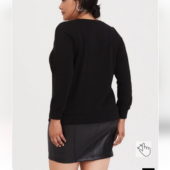 Torrid Tupac Black Pullover Fleece Sweatshirt - Picture 2 of 9